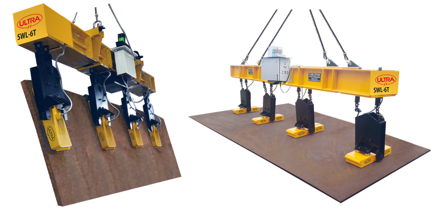 Electro Permanent Magnetic Tilting Lifters For Sheets, Electro Magnetic Lifters